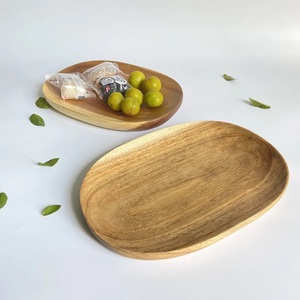 Plateau en bois fait main pour la nourriture, le café, le thé - Product Image 2