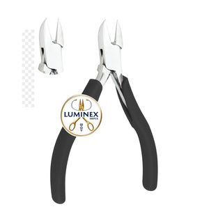 Alicates de Corte Lateral Directo de Fábrica, Cortadores de Alambre de Acero Inoxidable para Joyería, Herramientas de Precisión para Manualidades de Joyería, Color Negro - Product Image 1