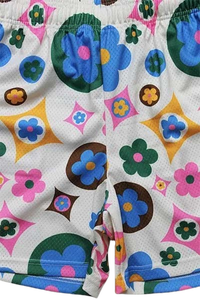 Short en maille de sport d'été à sublimation personnalisée pour hommes Short en maille de basket-ball de style de rue en polyester - Product Image 3