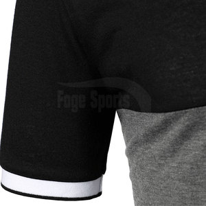 T-shirt polo homme coupe ajustée de bonne qualité dernier t-shirt polo homme manches courtes personnalisé - Product Image 3