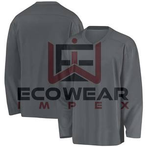 Jersey de hockey sobre hielo transpirable ecológico para jugadores profesionales personalizados OEM de nuevo estilo con logotipo personalizado para unisex hecho a medida - Product Image 3