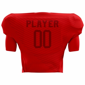 Camiseta de fútbol americano sublimada de manga corta uniforme impreso camisetas a granel fabricadas a un precio razonable - Product Image 3