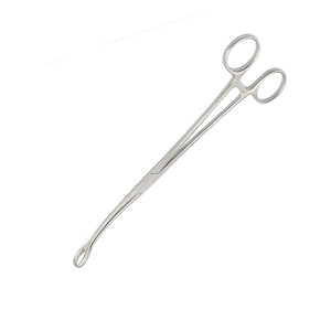 Pinces à éponges de Forester de qualité chirurgicale, courbées, dentelées, 9,5 pouces, en acier inoxydable, pinces de maintien d'éponges de Forester - Product Image 3