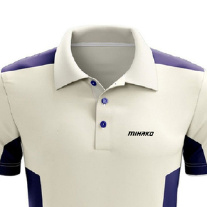 Chemise en coton polyester de haute qualité pour hommes, uniforme de cricket, t-shirt, vente en gros, ensembles de cricket et de golf pour hommes, fabriqué au Pakistan - Product Image 4