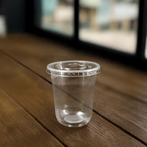 Vasos de plástico PP de una sola pared desechables de alta calidad, 95mm de diámetro, 12oz/16oz/24oz, capacidad para bebidas frías, cerveza - Product Image 4