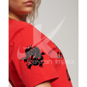 Latest Design Game Day <b>Top</b> Quality Sequin Embroidery T-shirts OEM Custom Casual Women Game Day Team Tees - Product Image 4