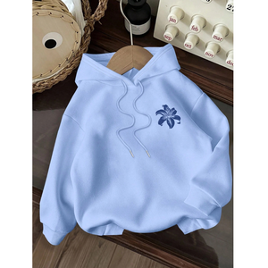 Lupin feutre personnalisé conçu femmes pull à capuche sweats mode Streetwear OEM/ODM 3D motif imprimé col à capuche - Product Image 1