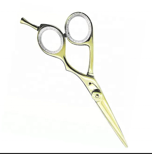 Reusable Hand Made Professional Stainless Steel Hair Cutting <b>Scissors</b> for Salon Use With Custom Logo Printed <b>Best</b> Barber Tools - Product Image 2