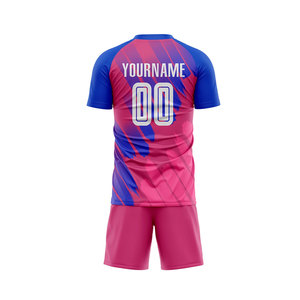 ชุดฝึกกีฬาสำหรับวัยรุ่นชายและหญิงชุดฝึกกีฬาพร้อมเสื้อเชิ้ตและกางเกงขาสั้นตัดอัตโนมัติสำหรับผู้เล่นฟุตบอลชายและหญิง - Product Image 3