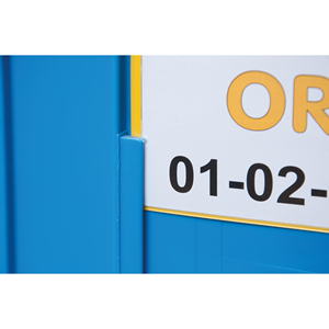 KAN-Label Copertura Etichette / Copertura Kanban 1/3 DIN A4, Verde, 50 pz. / Confezione.- KAN-LABEL1/3DIN/5 - Product Image 2