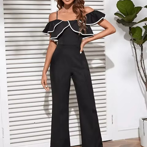 Nueva tendencia, ropa de noche de moda, tela suave, calidad premium, buen ajuste, mono de verano, mono de fabricante indio - Product Image 1