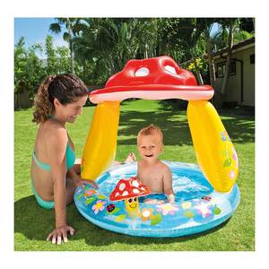 Piscina Inflable Infantil Intex con Forma de Hongo (102x89cm) BABY 57114, Tamaño Perfecto para la Diversión del Bebé - Product Image 1