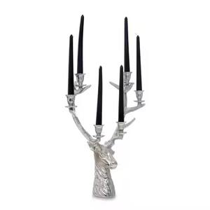 Bougeoir Vintage Rustique pour Table à Manger Ambiance Maison et Pièce d'Accent Décorative Unique - Product Image 1