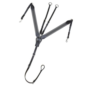 Pechera de Cuero Ajustable de Alta Calidad con 3 Puntos de Anclaje para Equipo Ecuestre, Estabilidad para Silla de Montar, OEM Disponible, ZEN HORSE WORLD - Product Image 1