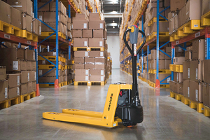 1500kg Elektrischer Palettenhubwagen Elektrischer Mitgänger-Palettenhubwagen Elektrischer Handhubwagen - Product Image 2