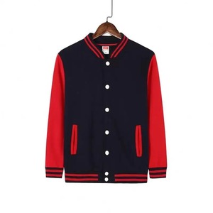 OEM vente entière personnalisé multicolore baseball uniforme entraînement doudoune veste jeans pour homme veste - Product Image 3