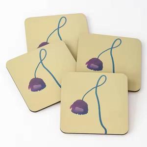 Sets de table ronds en feutre de laine pour décoration intérieure créative Sets de table en feutre lavables résistants à la chaleur - Product Image 4