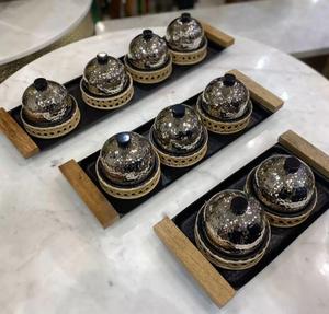 Elegant Luxury Wooden & Mother of Pearl Inlay Decorative <b>Serving</b> Trays <b>Bowl</b> Handmade Feature for Party Chocolates <b>Serving</b> - Product Image 6