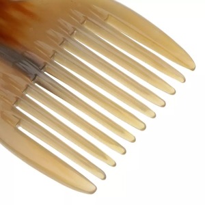 Ergonomic Fashionable Horn Comb Handle for Home <b>Hair</b> Grooming Smooth Polished Comb Better <b>Grip</b> Control for Comfortable - Product Image 5