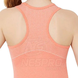 Débardeur décontracté d'été respirant en polyester/coton tricoté pour femme grande taille au design unique - Vente en gros sans manches - Product Image 6