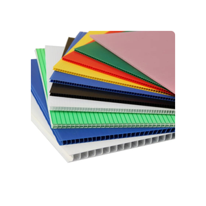 Alta calidad 1,9mm espesor polipropileno plástico corrugado hoja PE Material tablero corte procesamiento servicio precio de fábrica - Product Image 6