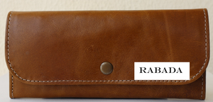 Carteras de cuero de diseñador de color marrón para mujer, billetera de mano para mujer con cuero genuino real, embrague hecho a mano real para niñas - Product Image 6