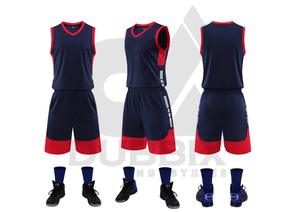 Ensemble de vêtements de sport personnalisés pour hommes, dernière collection, OEM, impression vierge, maillot de basket-ball réversible, uniforme, XS XL, respirant, vêtements pour filles - Product Image 4