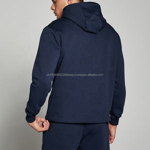 Conjunto Deportivo Informal de Algodón con Logotipo Personalizado, Sudadera con Capucha y Pantalones Deportivos para Hombre - Product Image 3