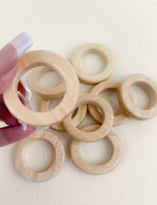 Ronds de serviette, ronds de serviette en rotin, ronds de serviette en osier, décor de table - Product Image 6