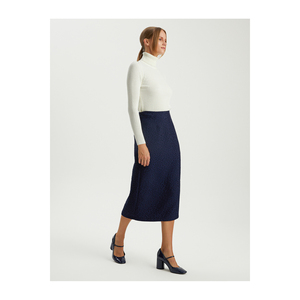 Jacquard Women's <b>Skirt</b> with Slight Details No Pocket Unlined Without Belt - Product Image 5