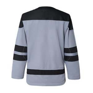 Camisetas de hockey sobre hielo, uniformes deportivos de equipo personalizados, camisetas de sublimación de secado rápido de poliéster, kits de ropa deportiva OEM transpirables a granel en blanco - Product Image 2