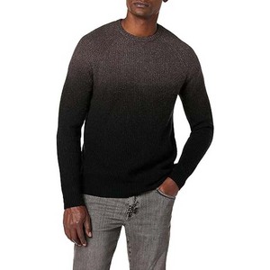 Pull-over pour homme en laine/acrylique, respirant, anti-boulochage, séchage rapide, design personnalisé, service OEM, couleurs contrastées - Product Image 1