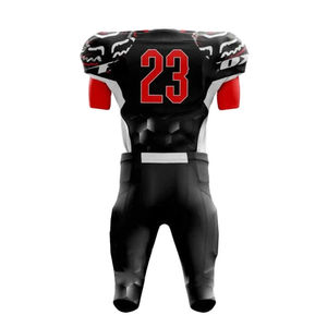 New Top Quality American Customized Logo American <b>Football</b> Jersey Uniform <b>Light</b> Weight 100% Polyester Short Sleeve Set - Product Image 5