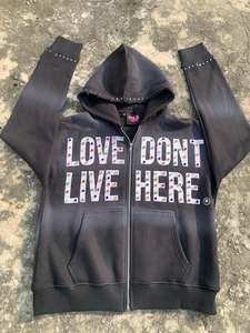 เสื้อฮู้ดผ้าฝ้าย100% ปักลายปักลายกรดซักได้ปรับแต่งได้ตามต้องการ - Product Image 2