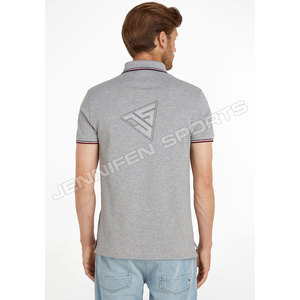 Camiseta Polo de Alta Calidad, Manga Corta, 100% Algodón, Cuello de Punto, Logotipos Personalizados, Etiqueta Interior en el Cuello - Product Image 6