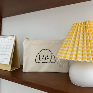 Sac à bandoulière zippé en coton 100 % personnalisé, motif géométrique, respirant, avec poche, service OEM – Meilleures ventes 2025 - Product Image 4