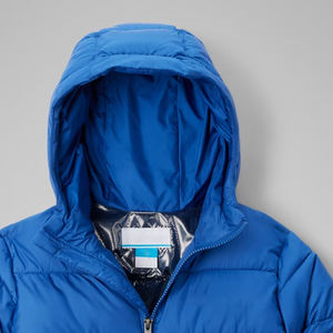 Veste de haute qualité en tissu décontracté tendance à prix avantageux, OEM, couleur unie, pour garçons, avec logo personnalisé, prix d'usine, avec capuche et poche - Product Image 2