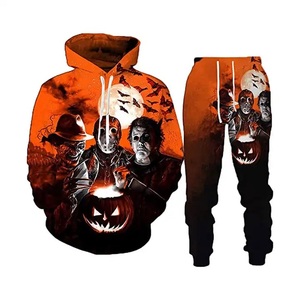 Sudadera con capucha personalizada con estampado de algodón sin cuerdas, parche desgastado de peso pesado, corte y costura, ropa de calle vintage, lavado con ácido, se desvanece el sol - Product Image 3