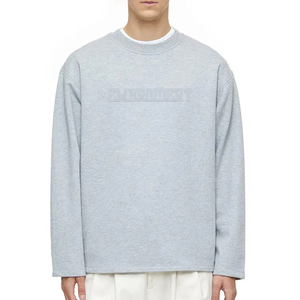 Nuevas sudaderas de invierno personalizadas Unisex para hombre, sudaderas con capucha de gran tamaño 100% algodón grueso 3D parches bordados, ropa de calle, estilo de lavado ácido - Product Image 1