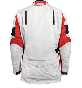 เสื้อแจ็กเก็ตนั600D นลมระบายอากาศได้ดีเสื้อแจ็คเก็ตผ้าสำหรับนักขี่จักรยานขนาดพิเศษพร้อมที่ป้องกันไหล่และข้อศอกโลโก้ออกแบบได้ตามต้องการ - Product Image 2