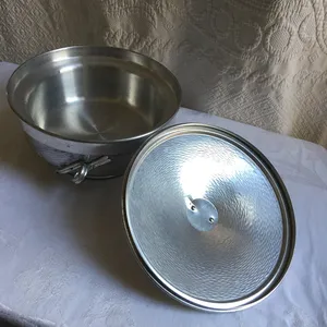 Cacerola de Acero Inoxidable para Servir Arroz y Curry |   Diseño Clásico Aislado, Antiadherente, Ecológico y Duradero, Multiusos para el Hogar - Product Image 6