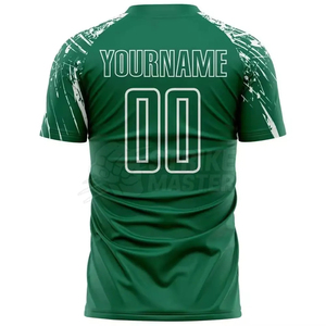 Maillots de football unisexes 2026 personnalisés pour clubs avec logo par sublimation et maillot d'équipe - Product Image 2