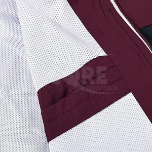 2025 personalizar chaqueta cortavientos de poliéster ligero para hombres chaquetas al aire libre con capucha y cremallera - Product Image 6