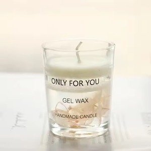 H.M.A Artesanías Regalo Tarro de vela listo en blanco y dorado con tapa para uso a granel Mejor para decoración de eventos y tiendas - Product Image 2