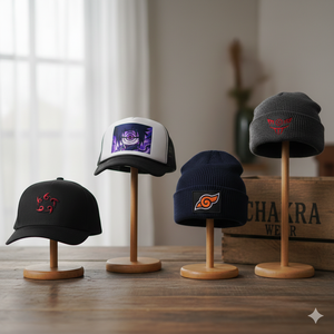 หมวกทรงสูง 6 แผง ผ้าทวิลล์คอตตอน 100% ผิวด้าน สไตล์ลำลอง (Unisex ใส่ได้ทุกฤดู หนัก ~280-300 กรัม) - Product Image 2