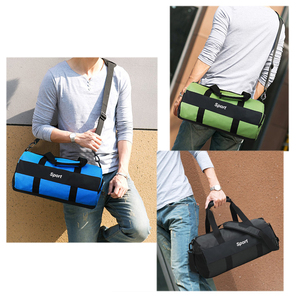 Bolsas deportivas para hombres con cremallera portátil impermeable duffer Sports Bah 100% bolsa deportiva con impresión de logotipo de color personalizado garantizada - Product Image 6
