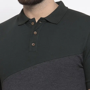 Nuevo estilo personalizado tela de algodón hombres polos al por mayor precio barato diseño impreso moda hombres polos para la venta - Product Image 4