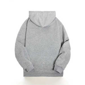 Algodón Transpirable Venta al por mayor Hombres Casual Sudaderas con capucha y pantalones cortos Conjunto de dos piezas Pantalones cortos Traje de manga larga Sudadera con capucha y conjunto corto - Product Image 2