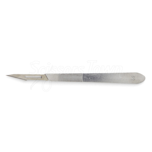 Poignée de scalpel chirurgical en acier inoxydable Poignée BP conçue pour une utilisation réutilisable dans les hôpitaux, les cliniques et les laboratoires - Product Image 2