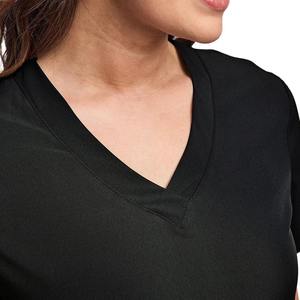 Costume de gommage d'allaitement imprimé de haute technologie Meilleur prix Uniformes en tissu tricoté doux de haute qualité Ensembles de gommage à usage hospitalier OEM - Product Image 4